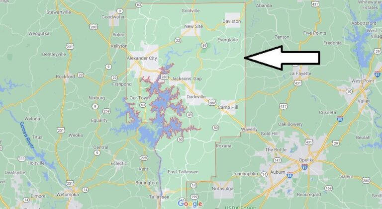 Where is Tallapoosa County Alabama? What cities are in Tallapoosa ...