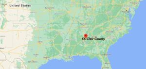 What cities are in St. Clair County Alabama
