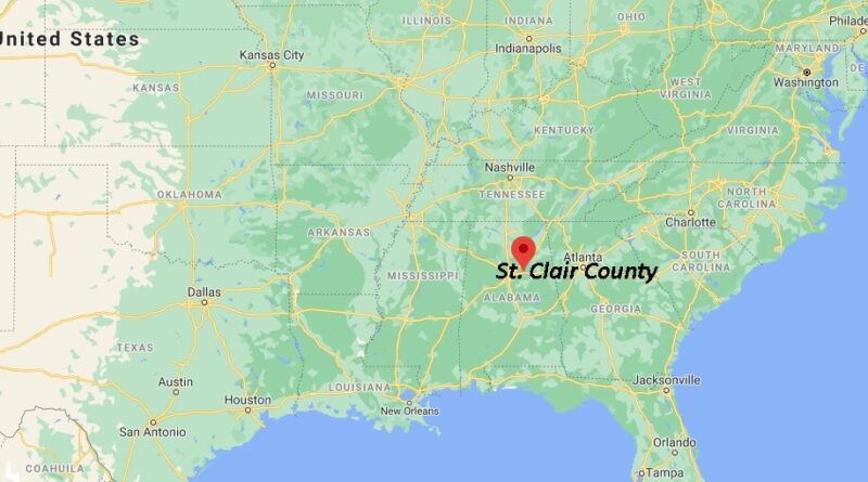 Where is St. Clair County Located