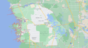 What cities are in Citrus County