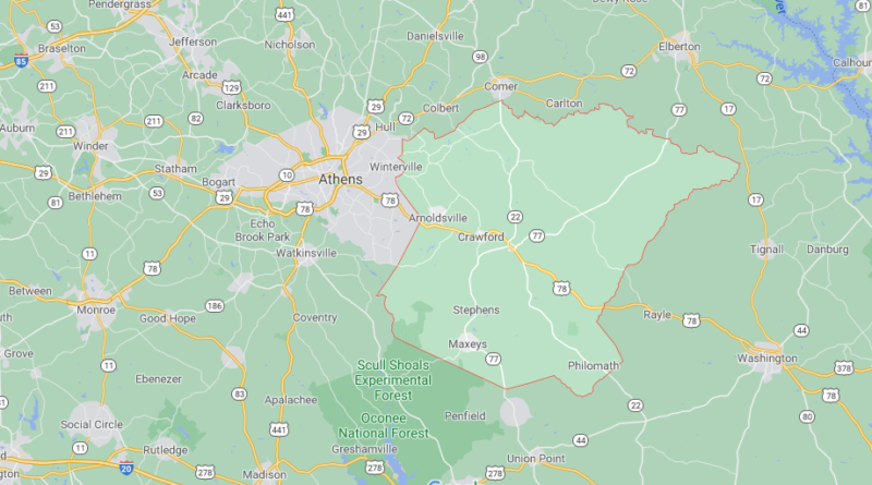 Where in Georgia is Oglethorpe County