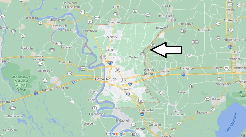 Where is East Baton Rouge Parish