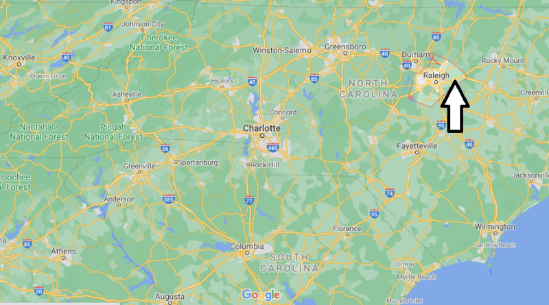 Where is Wake County North Carolina