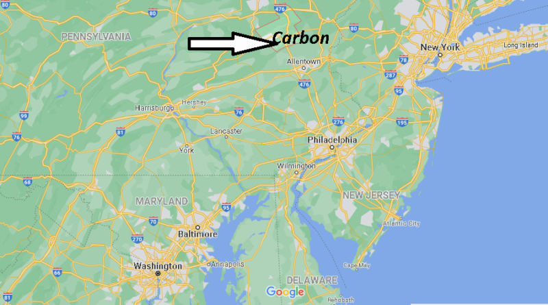 Where is Carbon County Pennsylvania