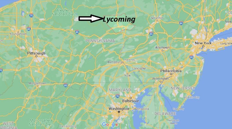 Where is Lycoming County Pennsylvania