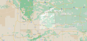 Oglala Lakota County Map