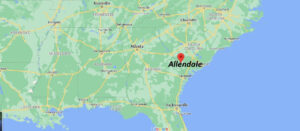 Where is Allendale County South Carolina