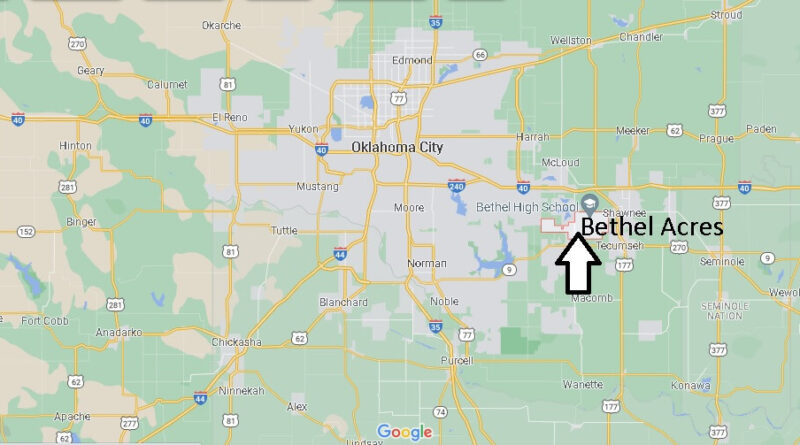 Where is Bethel Acres Oklahoma