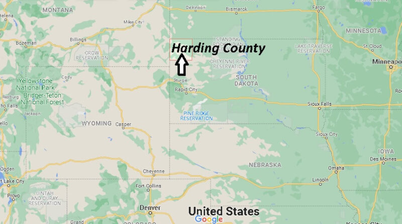 Where is Harding County South Dakota