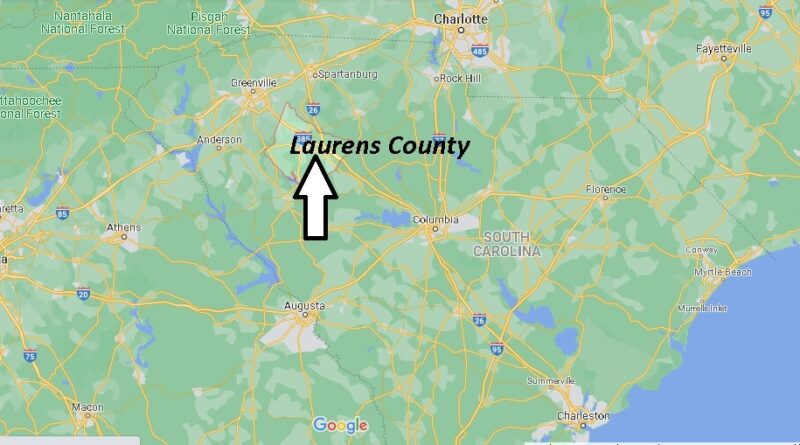 Where is Laurens County South Carolina