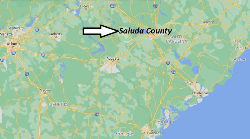 Where is Saluda County South Carolina
