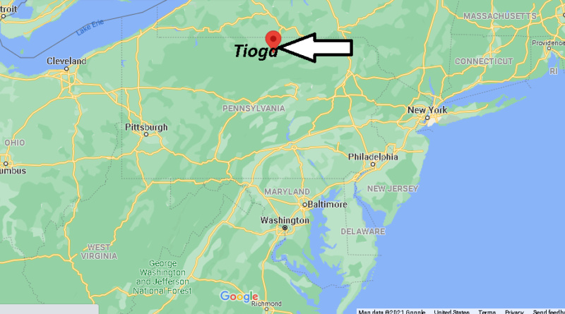 Where is Tioga County Pennsylvania