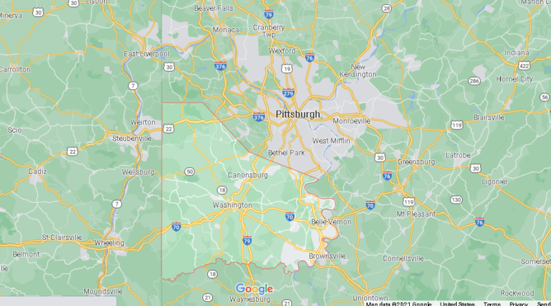 Where is Washington County Pennsylvania