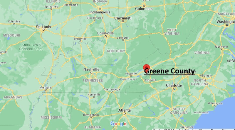Where is Greene County Tennessee