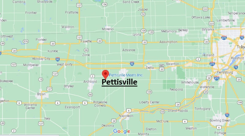 Where is Pettisville Ohio