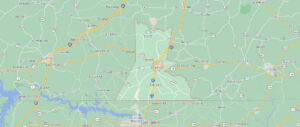 Greensville County Map