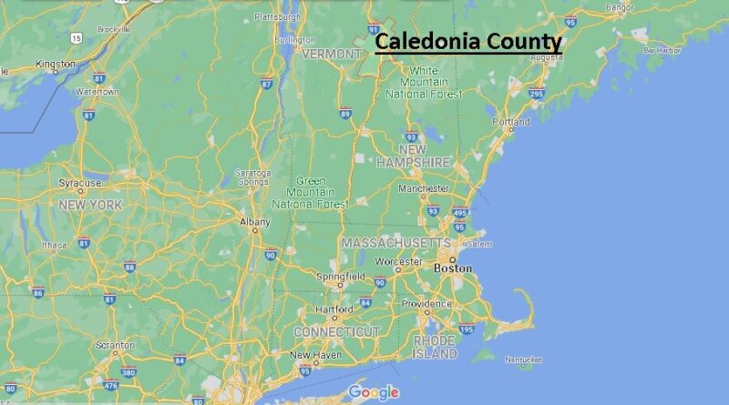 Where is Caledonia County Vermont