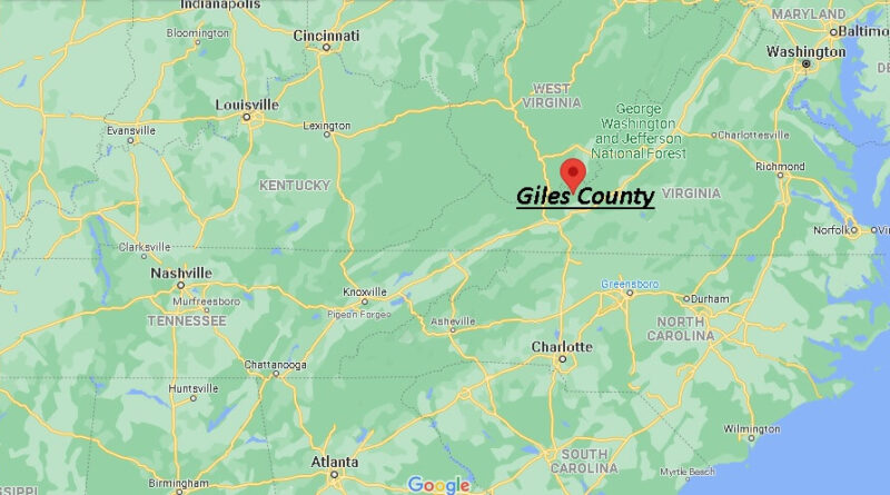 Where is Giles County Virginia