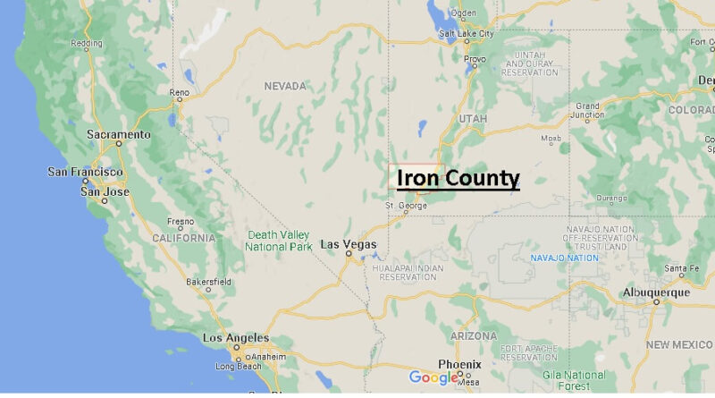 Where is Iron County Utah