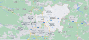 Map of Makiivka