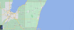 What Cities are in Kewaunee County