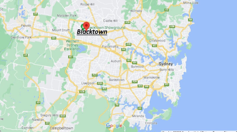 Where is Blacktown Australia