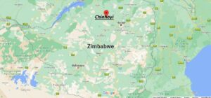 Where is Chinhoyi, Zimbabwe