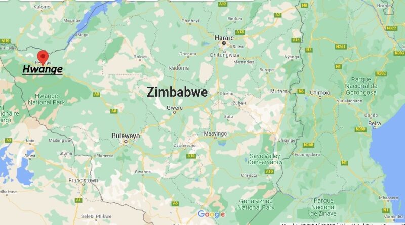 Where is Hwange Zimbabwe
