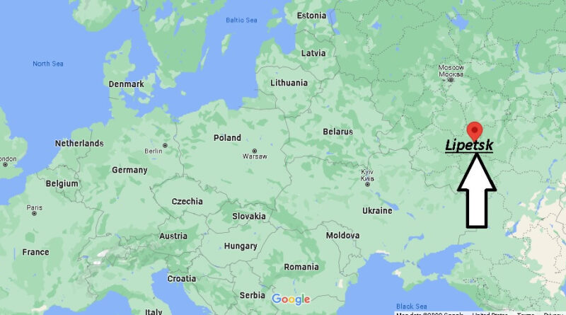 Where is Lipetsk, Russia