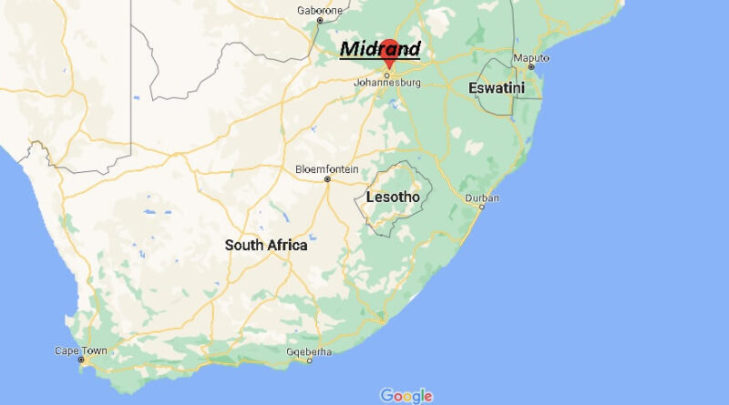 Where is Midrand, South Africa