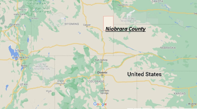 Where is Niobrara County Wyoming
