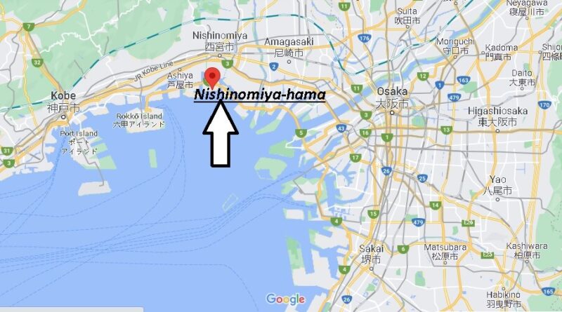 Where is Nishinomiya-hama Japan