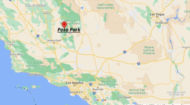 Where is Poso Park California