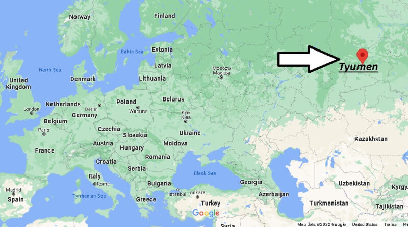 Where is Tyumen, Russia