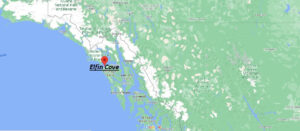 Map of Elfin Cove