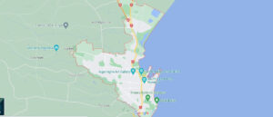 Map of Timaru