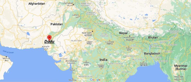 Where is Dadu Pakistan | Where is Map