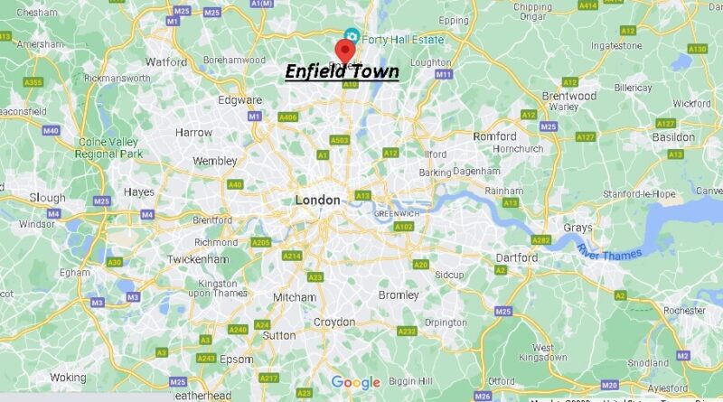 Where is Enfield Town Located