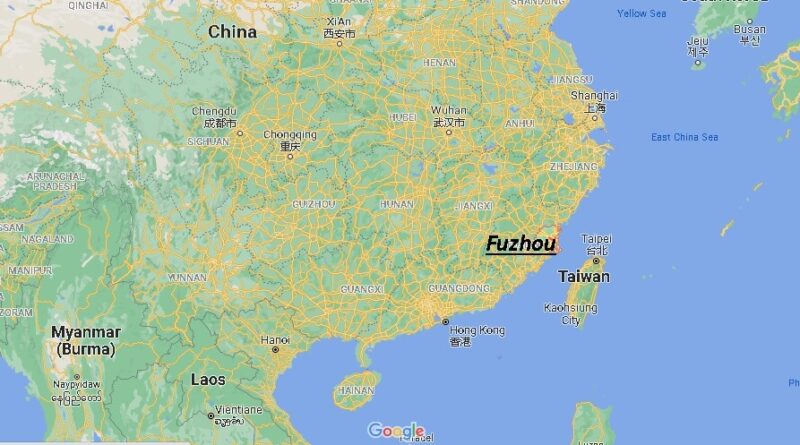Where is Fuzhou China