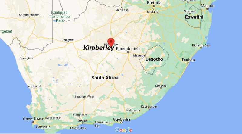 Where is Kimberley South Africa