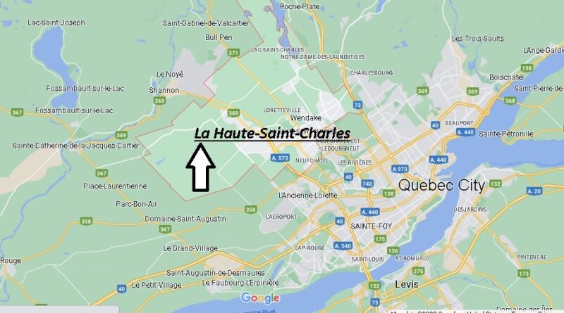 Where is La Haute-Saint-Charles Canada? Map of La Haute-Saint-Charles