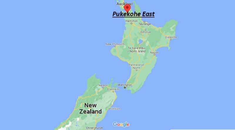 Where is Pukekohe East New Zealand
