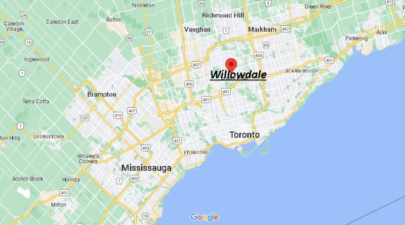 Where is Willowdale Canada
