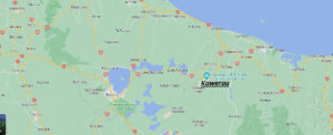 Map of Kawerau