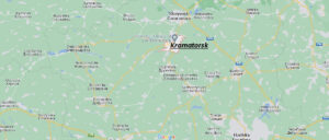 Map of Kramatorsk