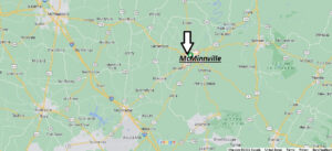 What region is McMinnville TN in