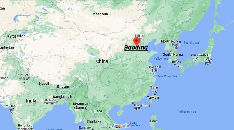 Where is Baoding China