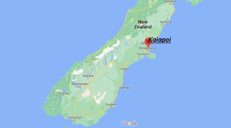 Where is Kaiapoi New Zealand