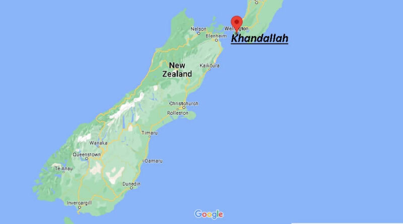 Where is Khandallah New Zealand