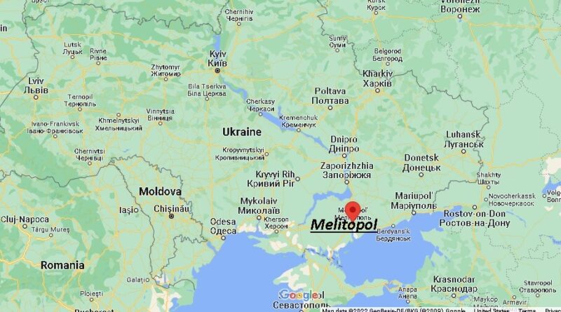 Where is Melitopol Ukraine